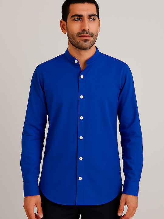 Langärmlig Hemd Blue.