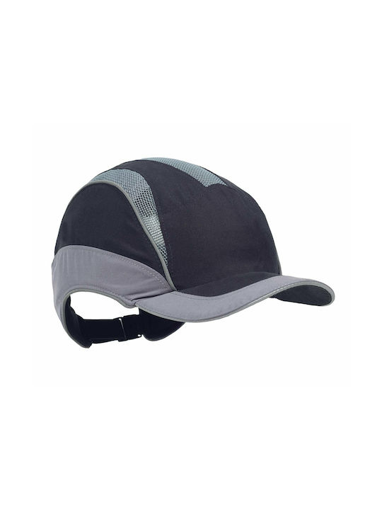 Cască-șapcă 3M First Base 3 Elite SP 70mm Negru Gri