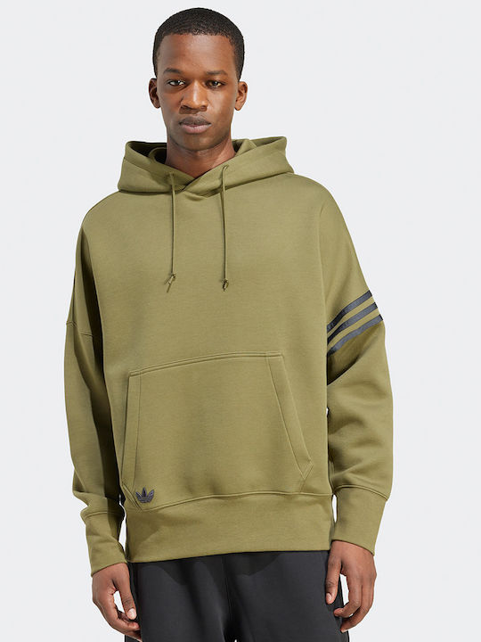 Originals Sweatshirt mit Kapuze Khaki