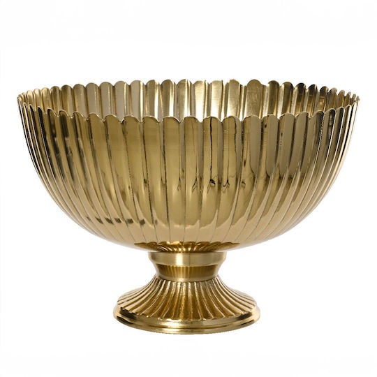 Beauty Home Декоративна купа Металик Златист 30x20см 1бр