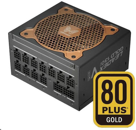 Super Flower Leadex V Gold Pro rev. 2.2 750W Negru Sursă de Alimentare Calculator Complet modular 80 Plus Gold