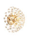 Globo Lighting Φωτιστικό Τοίχου Διάφανο