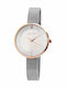 Just Watch Women's Watch with Silver Metal Bracelet