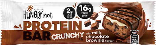 Hungry Not Crunchy Блокче с 16гр Протеин & Вкус Crunchy Brownies 50гр