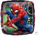 18" Quadratischer Luftballon Spiderman Animiert