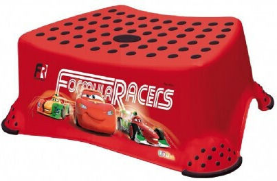 Скалаче За Баня Lorellii Disney Cars Formula Racers Червено