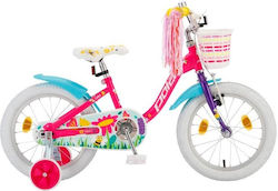 Polar 16" Kids' City Bicycle Fuchsia Polar 16" Kids' City Bicycle Fuchsia