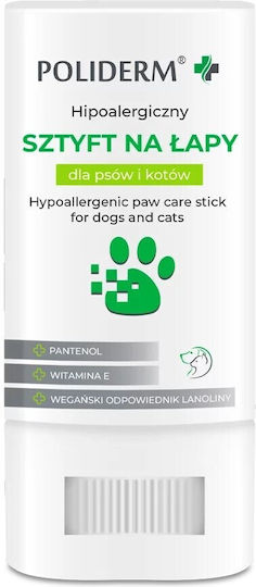 Poliderm Hypoallergenischer Pfoten-Stick Hund Katze – 14,5 g
