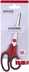 Schere Soft Grip Try 17cm Rote Office
