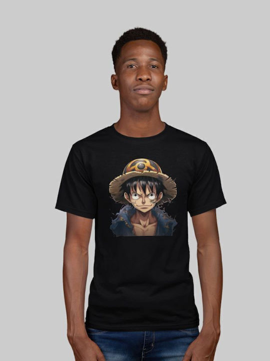 Μπλούζα Μακό Lux In Tenebris Ποιότητας Premium Τύπωμα One Piece Angry Luffy