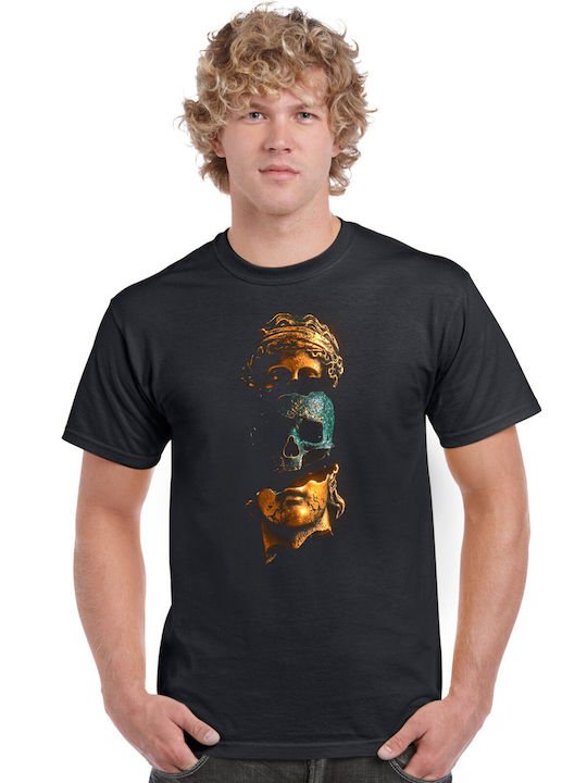 Printed Blouse Makó Lux In Tenebris Premium Quality Memento Mori Print