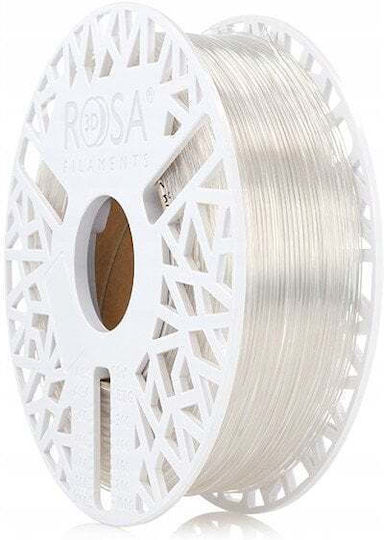 Rosa3D TPU 3D Printer Filament 1.75mm White 1kg 1pc Spool