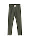Kinder Leggings Lang Khaki
