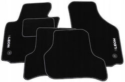 Me Premium Set Front and Back 4pcs for Seat Leon 2005-2012 Black