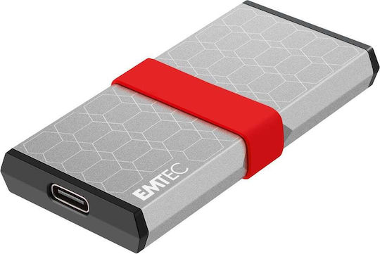 Emtec X205 Mini USB-C Εξωτερικός SSD 512GB 2.5" Γκρι