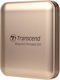 Transcend ESD420 USB-C 3.1 / Lightning / 3.2 Εξωτερικός SSD 1TB 2.5" Champagne Gold