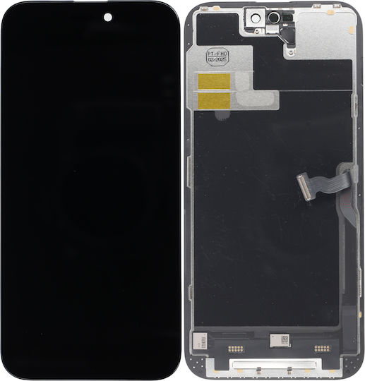 O ecran Wecell Premium Incell cu Mecanism Tactil și Cadru pentru iPhone 14 Pro Max (Negru)