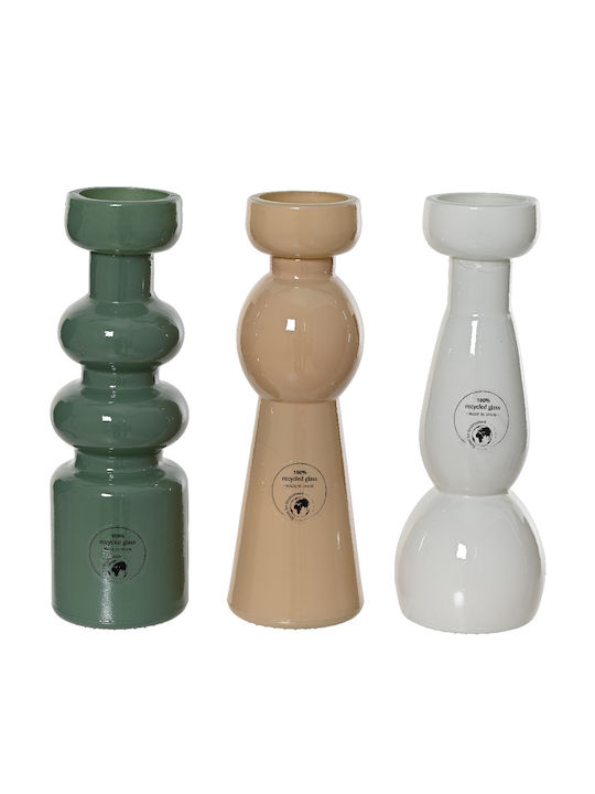 Beauty Home Candle Holder Glass in Beige Color ...