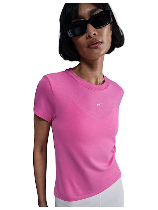 Nike Sportswear Γυναικείο Crop Πουλόβερ Βαμβακε...