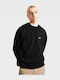 Left Chest Logo Ii Crew Neck Sweatshirt Black