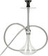 El-badia Hookah Silver Chrome 53cm
