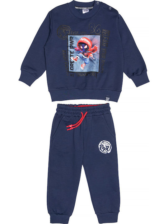 Sprint Kinder Sweatpants Set - Jogginganzug Blu...