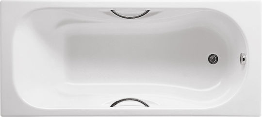 Roca Malibu RDS16075 Μπανιέρα Μαντεμένια 160x75cm Roca Malibu RDS16075 Μπανιέρα Μαντεμένια 160x75cm