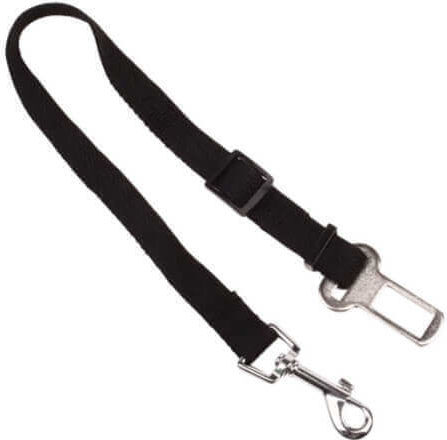 Nobleza Seatbelt Car for Dog Black