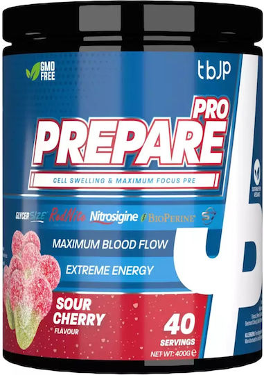 tbJp Prepared Pro Special Food Supplements Pre Workout 340g Sour Cherry