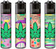 Clipper Happy Leaf Flame Lighter (Various Designs)