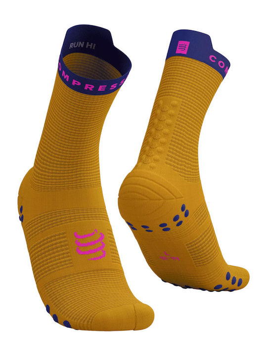 Compressport Racing Running Κάλτσες Πορτοκαλί 1...