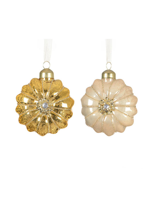 Flower Hanging Ornament Flower Glass Various De...