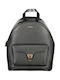 Leather Women's Bag Backpack Black
