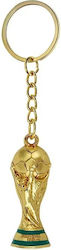 Metallic Keychain Football World Cup Trophy