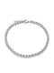 Goldjewels Αλυσίδα Χειρός από Ανοξείδωτο Ατσάλι Λεπτή Πάχους 4mm
