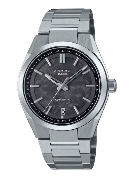 Casio Edifice Men's Watch Automatic with Silver Metal Bracelet
