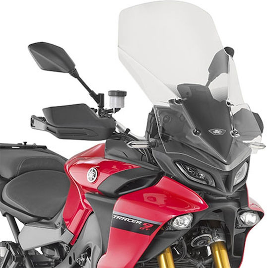 Kappa Moto Motorcycle Windshield & Windscreen Transparent Visor for Yamaha Tracer 9 GT / Tracer 9 KD2159ST