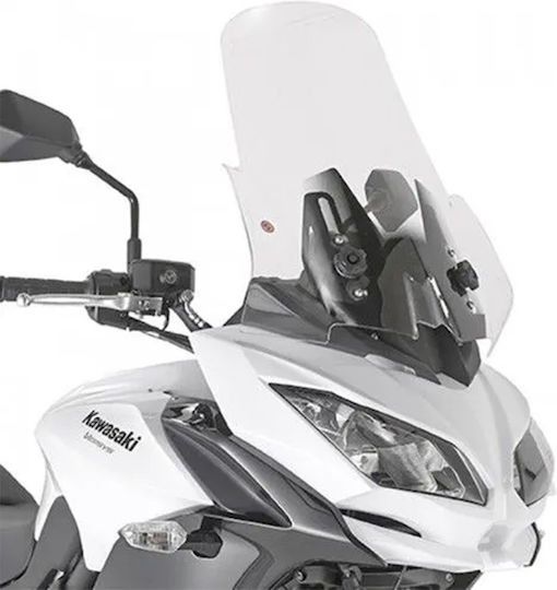 Kappa Moto Motorcycle Windshield & Windscreen Transparent Visor for Kawasaki Versys 650 KD4122ST
