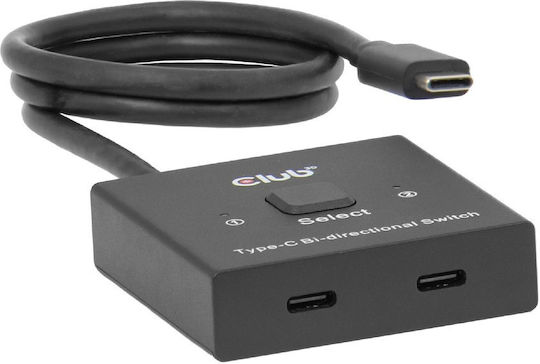 Club3D Μετατροπέας USB-C male σε USB-C female 1τμχ CSV-2511