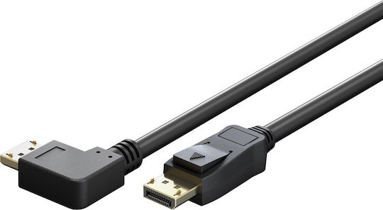 Goobay Cable DisplayPort male - 5m Μαύρο (77055)