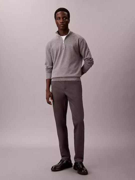 Calvin Klein Pantaloni Chino cu Croială Slim Da...