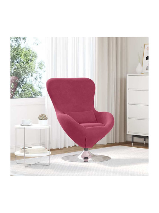 Rotativ Catifelat Burgundia 63x73x90cm