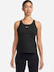Women's Sports Sleeveless Top Dri-Fit Black