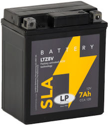 LP Batteries Baterie Motocicleta 120A cu Capacitatea 7Ah LP Batteries Baterie Motocicleta 120A cu Capacitatea 7Ah