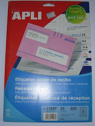 Apli A4 (21x30) 25 Sheets Apli A4 (21x30) 25 Sheets