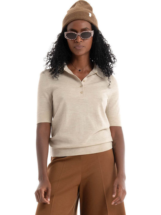 Hugo Boss Fidenka Women's Sweater Woolen Light Beige 50545015-276