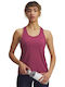 Knockout Γυναικεία Αθλητική Μπλούζα Αμάνικη Fast Drying Φούξια