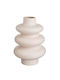 Decorative Vase White 20x20x30cm