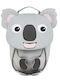 Affenzahn Backpack School Bag Backpack Kindergarten Gray with Water Bottle Holder