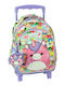Gim Squishmallows Unicorn School Bag Trolley Kindergarten With Water Bottle Holder Pink 12 Litre 25 x 15 x 30cm
